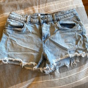 Womens KUT denim shorts - high rise; Jane